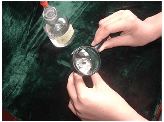 Microscope eyepiece and objective cleaning