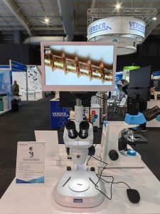 BS-3040T Trinocular Zoom Stereo Microscope+BLC-450 HD LCD Microscope Digital Camera