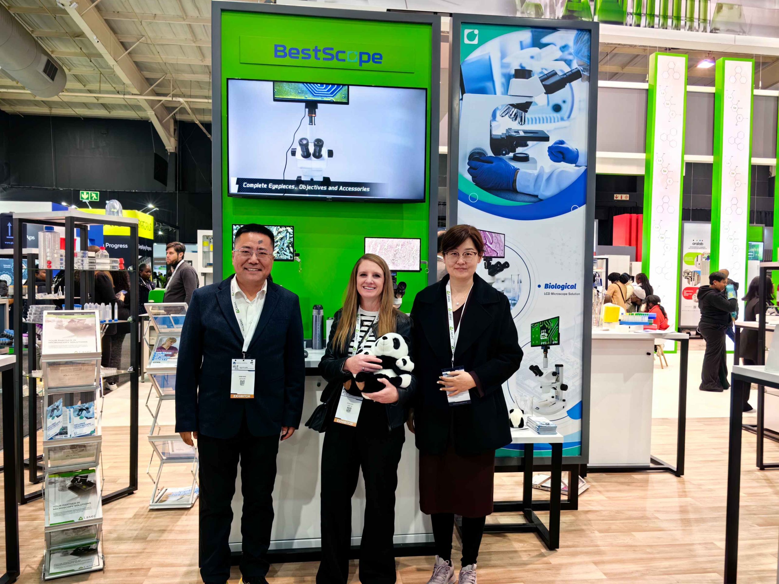 BestScope Showcased Advanced Microscope Solutions at Analytica Lab Africa 2025 5