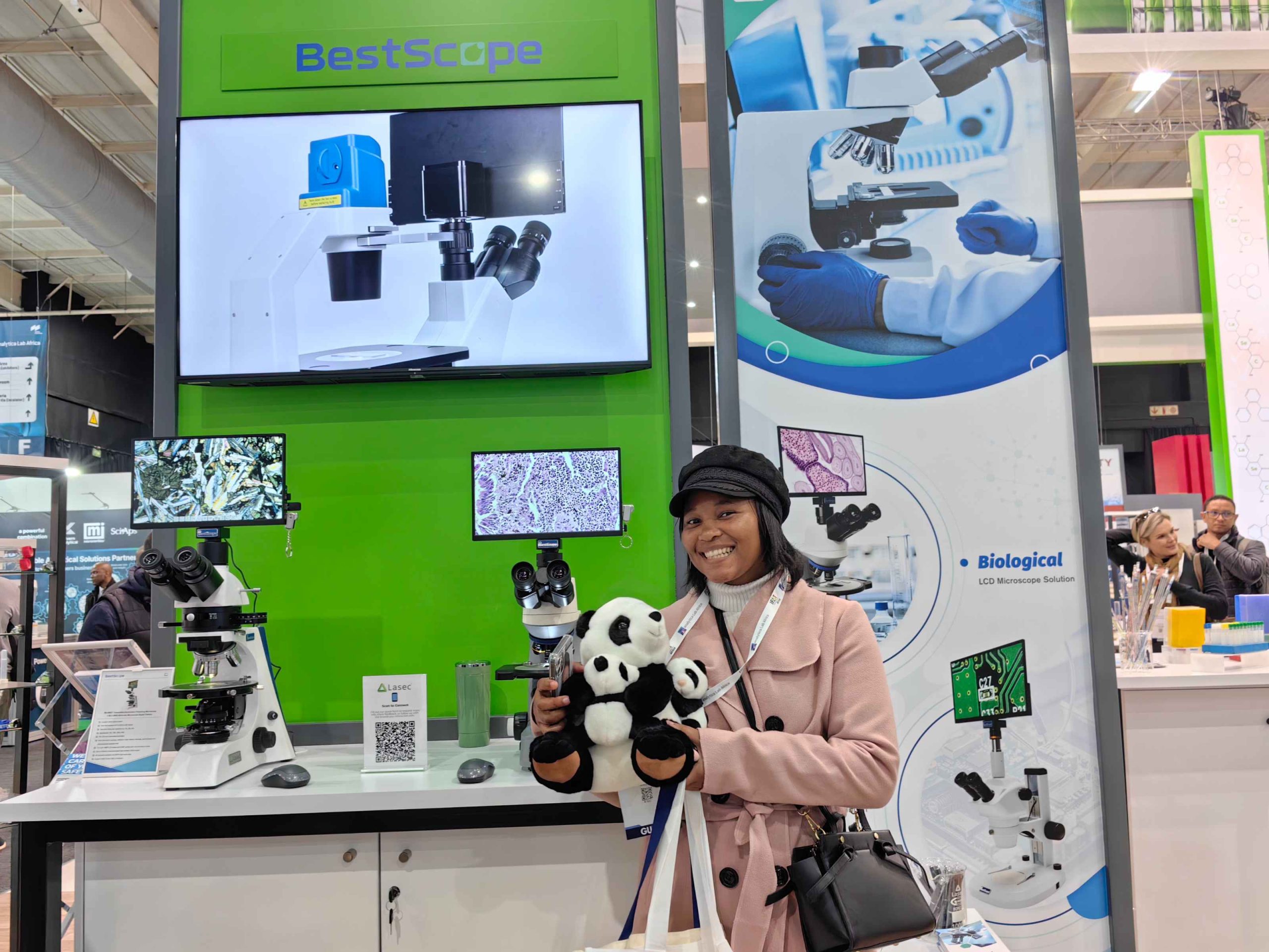 BestScope Showcased Advanced Microscope Solutions at Analytica Lab Africa 2025 6