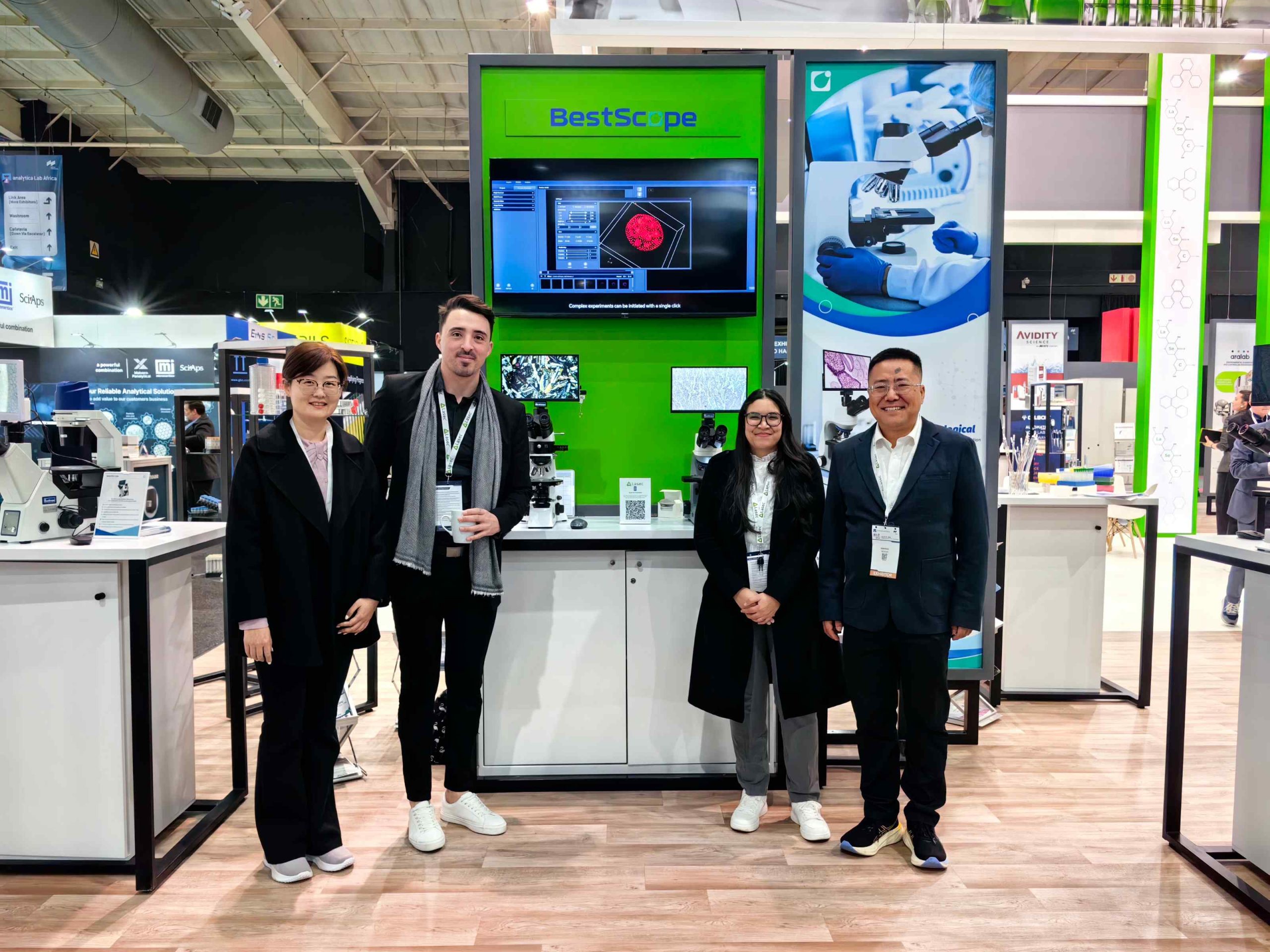 BestScope Showcased Advanced Microscope Solutions at Analytica Lab Africa 2025 9