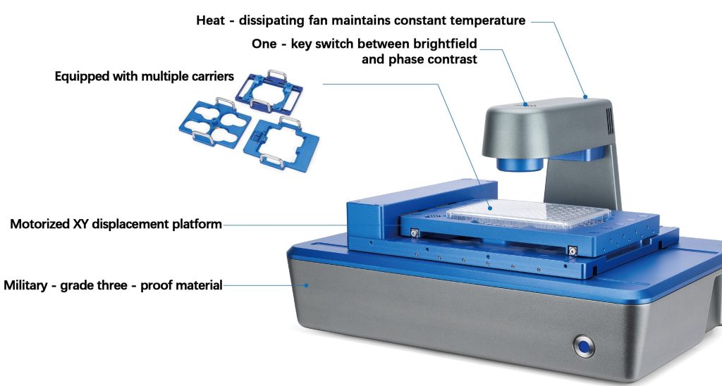 Motorized XY Stage & Z-Axis Focus