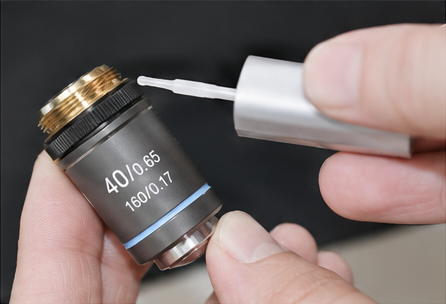 Parfocal Microscope Objectives Fix the Adjustment Ring with Glue