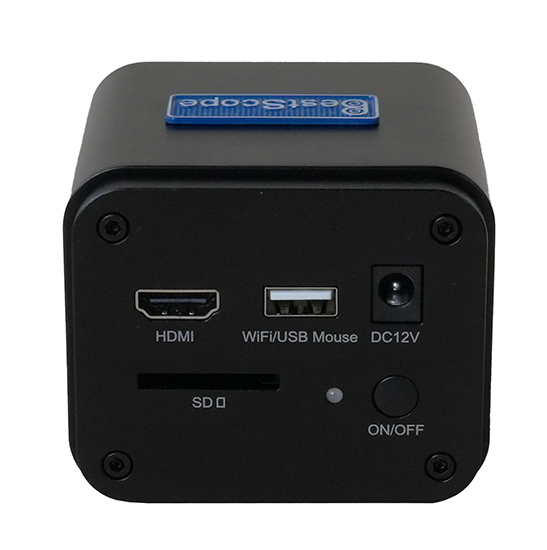 BWHC-1080B C-mount WIFI+HDMI CMOS Microscope Camera (Sony IMX178 Sensor, 5.0MP)