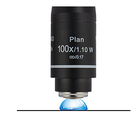 NIS60 Plan100X Water Objective for Nikon Microscope