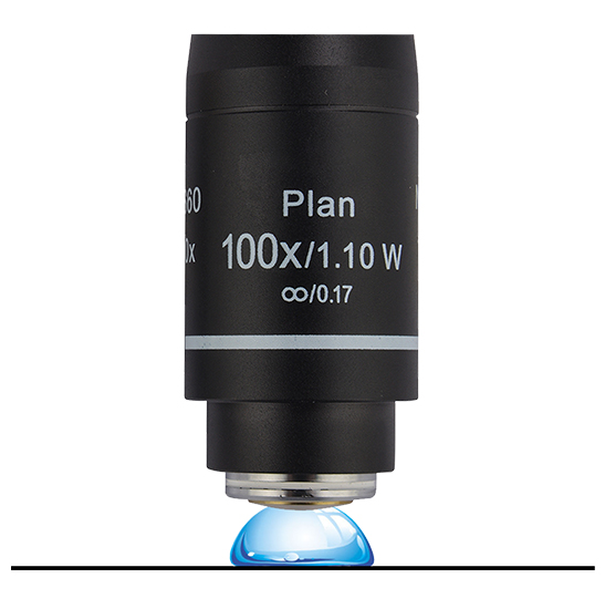 NIS60 Plan100X Water Objective for Nikon Microscope
