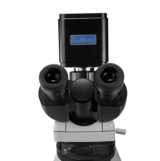 BWHC-1080B C-mount WIFI+HDMI CMOS Microscope Camera (Sony IMX178 Sensor, 5.0MP)