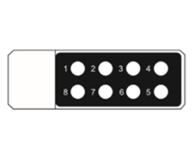 D type Diagnostic Microscope Slides-RM7410D (Immunofluorescence Experiments)