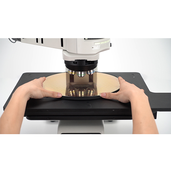 BS-4020A Trinocular Industrial Wafer Inspection Microscope