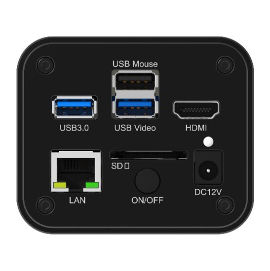 BWHC3-4K8MPB HDMI/ NETWORK/ USB Multi-outputs Microscope Camera (Sony IMX585 Sensor, 4K, 8.0MP)