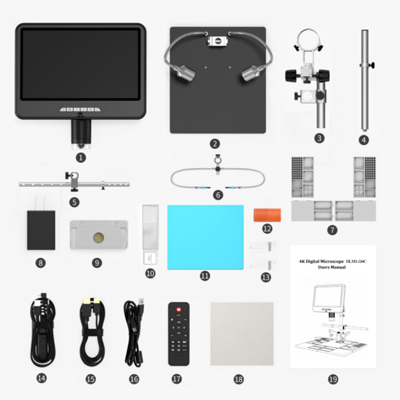 BLM1-210C LCD Digital Microscope