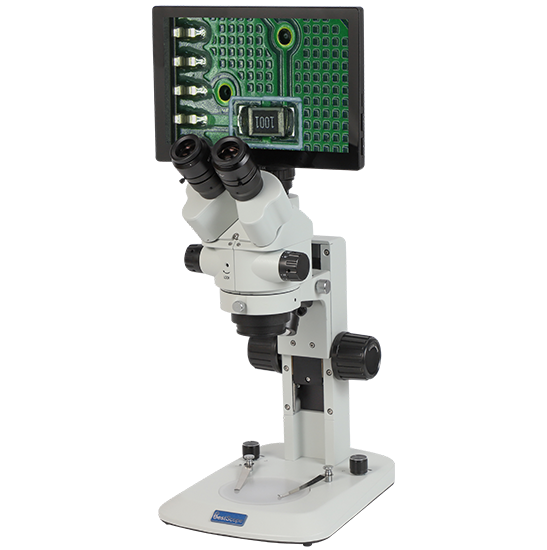 BLM4-326 LCD Digital Zoom Stereo Microscope