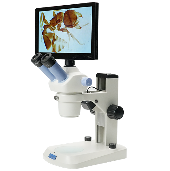 BLM4-320 LCD Digital Zoom Stereo Microscope