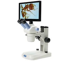 BLM4-320 LCD Digital Zoom Stereo Microscope