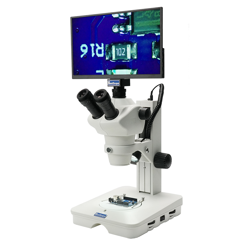 BLM5-335 LCD Digital Zoom Stereo Microscope