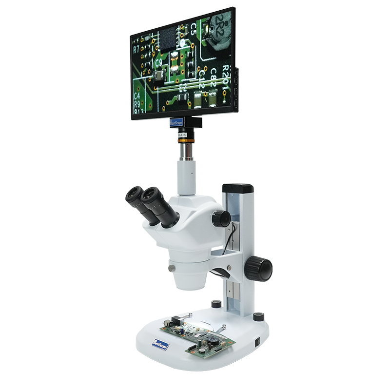 BLM5-340 LCD Digital Zoom Stereo Microscope