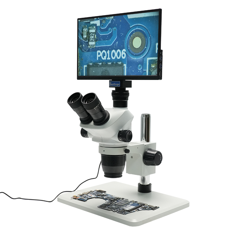 BLM5-343 LCD Digital Zoom Stereo Microscope