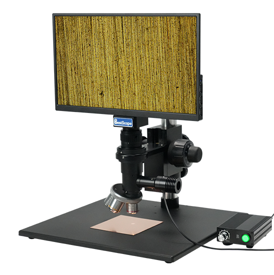 BLM5-1200B LCD Digital Video Metallurgical Microscope