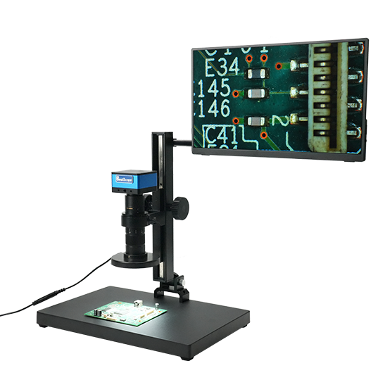BS-1008LCD3 LCD Digital Zoom Monocular Microscope