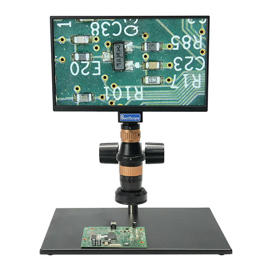 BS-1082LCD1 LCD Digital 4K Monocular Zoom Microscope