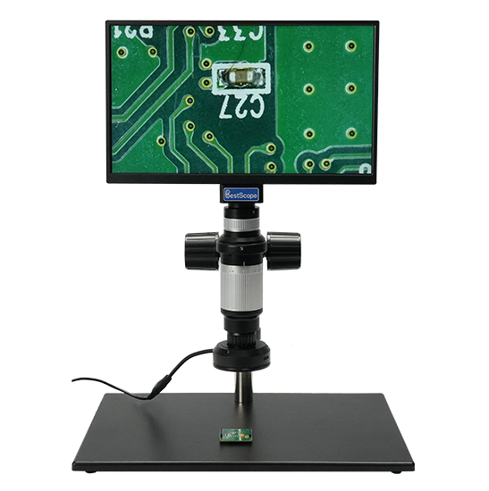 BS-1085LCD3 LCD Digital 4K Monocular Zoom Microscope