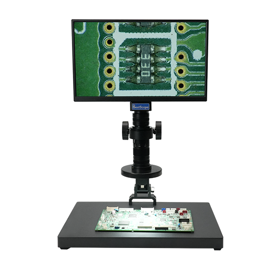 BS-1120LCD1 LCD Digital Monocular Zoom Microscope