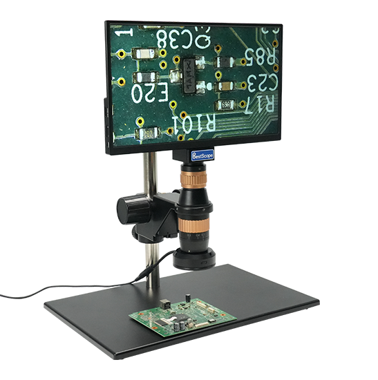 BS-1082LCD1 LCD Digital 4K Monocular Zoom Microscope