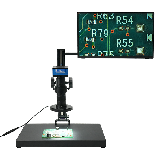 BS-1008LCD3 LCD Digital Zoom Monocular Microscope