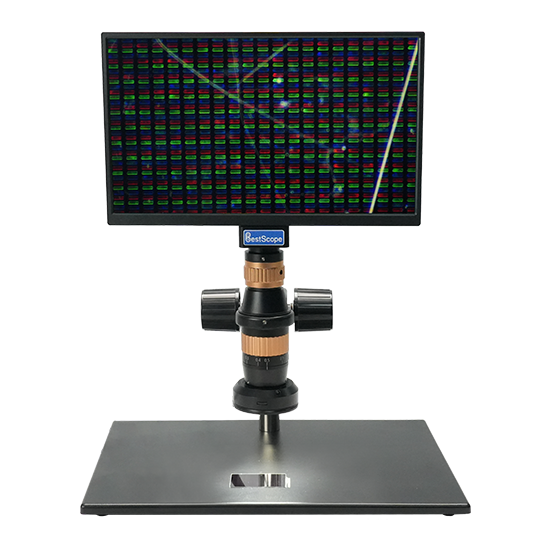 BS-1082LCD1 LCD Digital 4K Monocular Zoom Microscope
